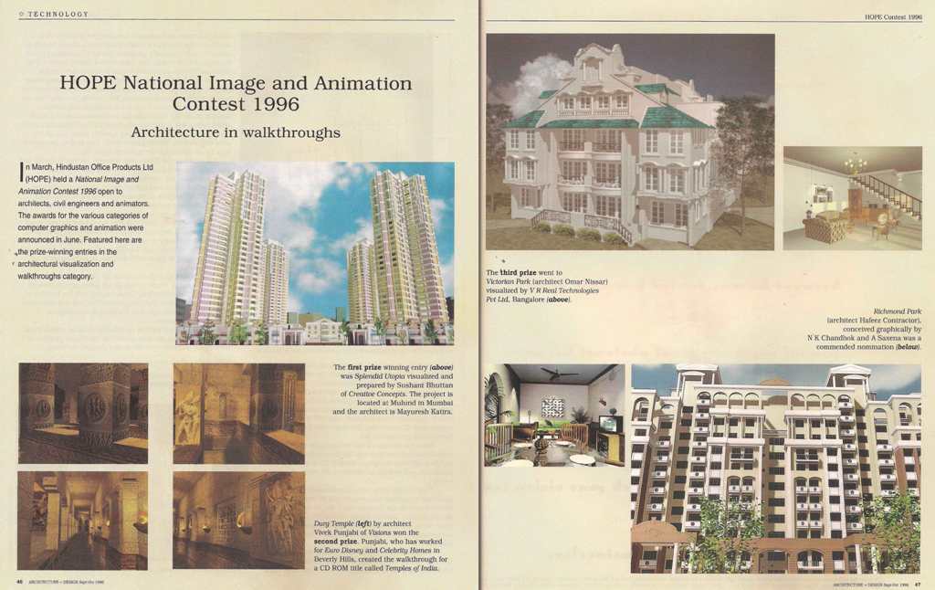 Visualization in the HOPEAUTODESK Contest